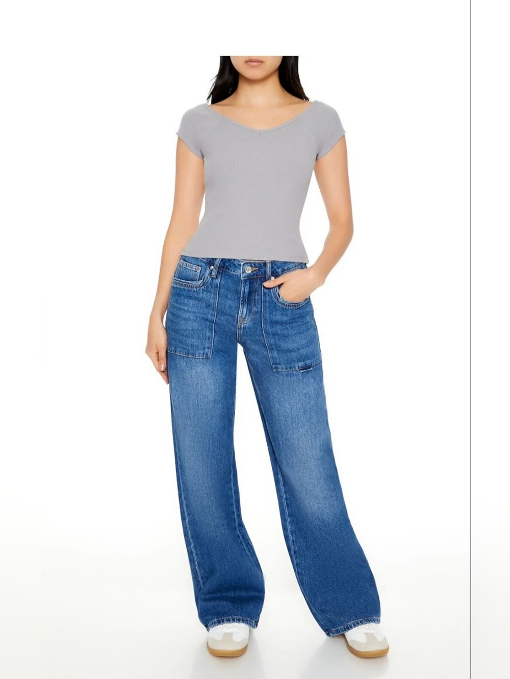 Forever 21 Straight Leg Utility Jeans NWT Size 26